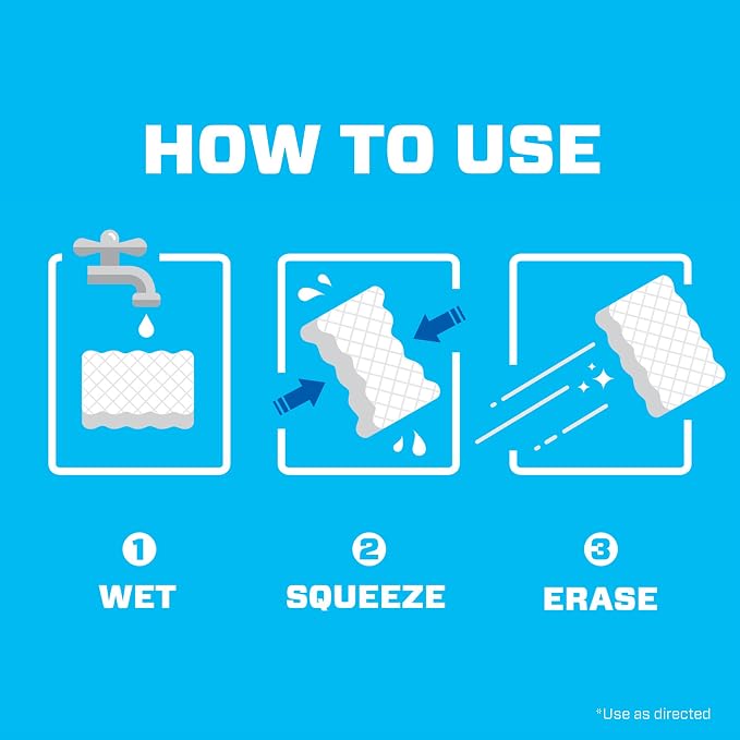 Mr. Clean Magic Eraser, Extra Durable, and Car Window and Windshield Cleaner - Image 5