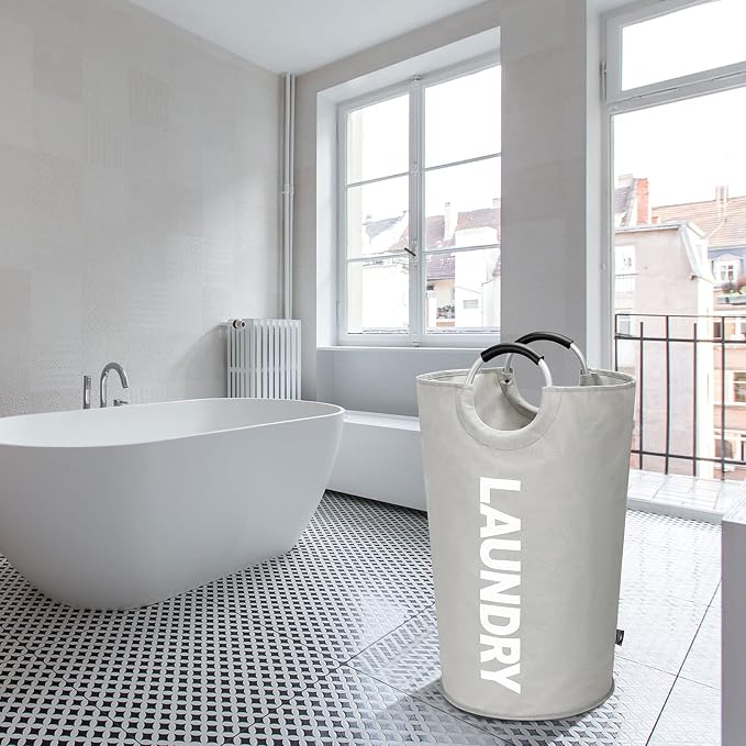 DOKEHOM 125L X-Large Collapsible Washing Laundry Basket Bag - Image 8
