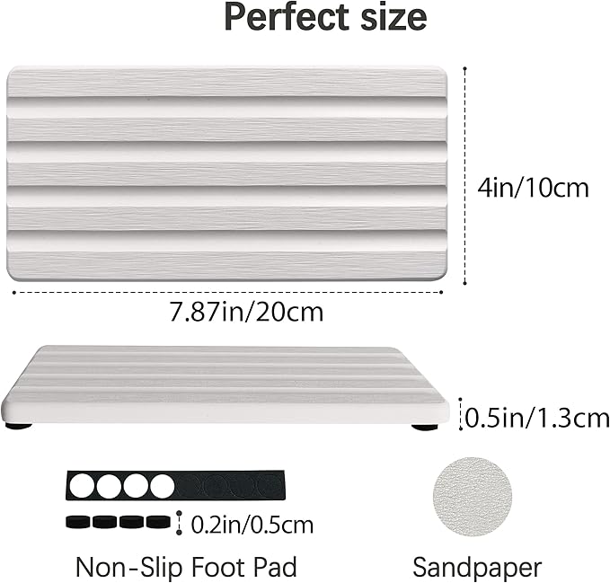 2 PCS Water Absorbing Stone Trays - Image 4