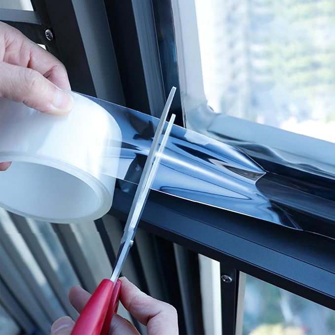 Transparent Window Weather Sealing Tape 2 Inch x 33 FT Weather Stripping by QoqooiceSnorkelingGear