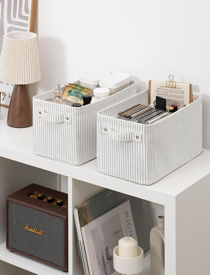 StorageWorks Narrow Storage Bins, Small Basket - Image 6
