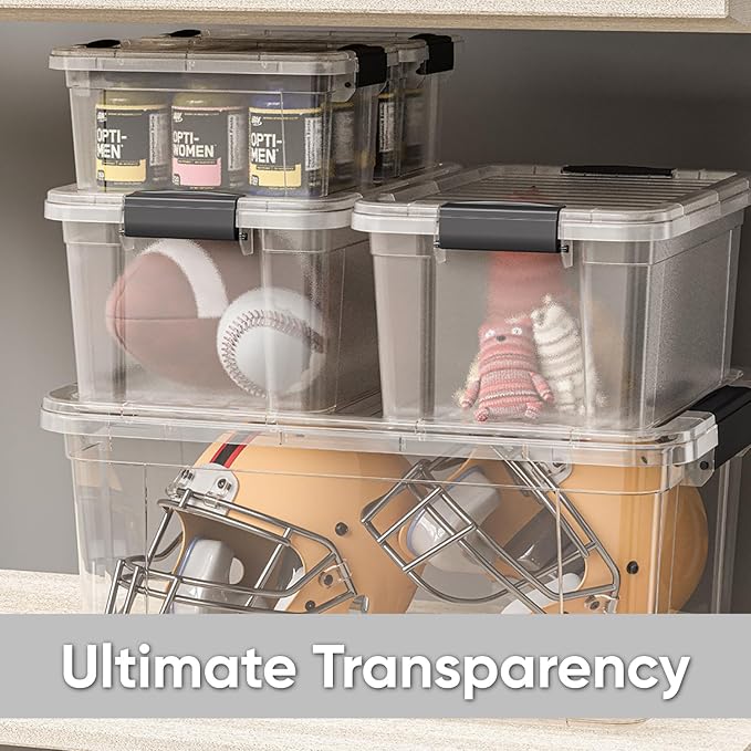 Superio Storage Bins with Lids - Image 7