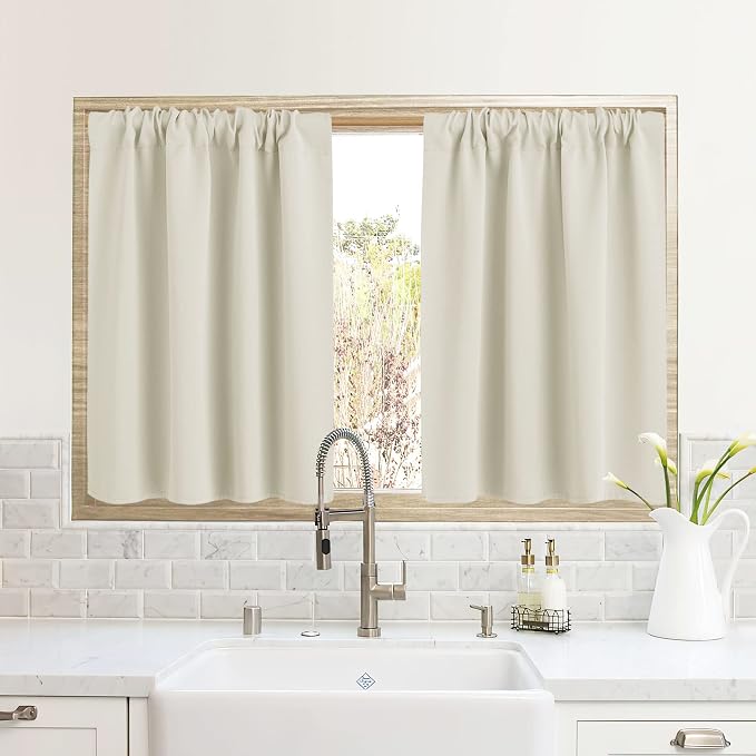 RYB HOME RV Camper Door Window Curtains -Blackout Privacy Curtains & Drapes by RYBHOME
