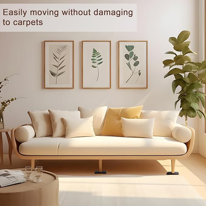 new space 8 Pack Furniture Sliders, 4.7 Inch Sliders - Image 6