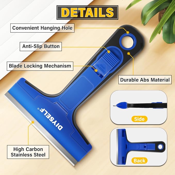 DIYSELF 1 Pack Razor Blade Scraper - Image 6