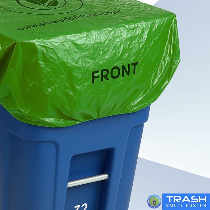 Outdoor Trash Can Cover Biodegradable Odor Eliminating Bag - Image 5