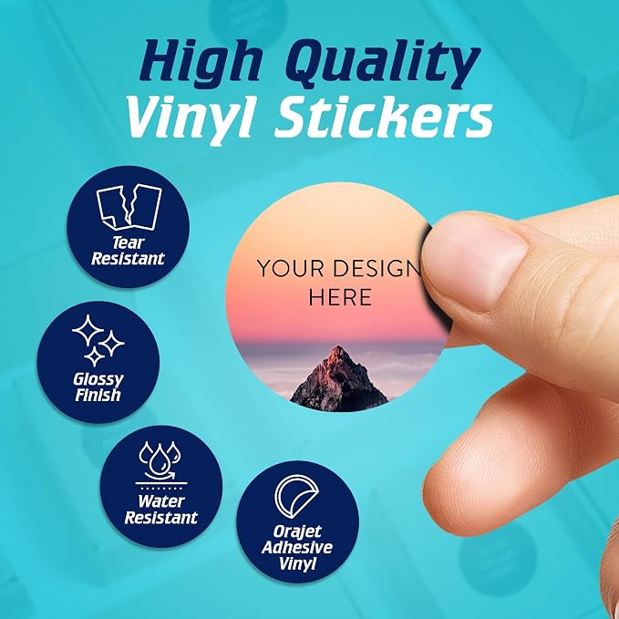 100 Custom Vinyl Stickers - Image 3