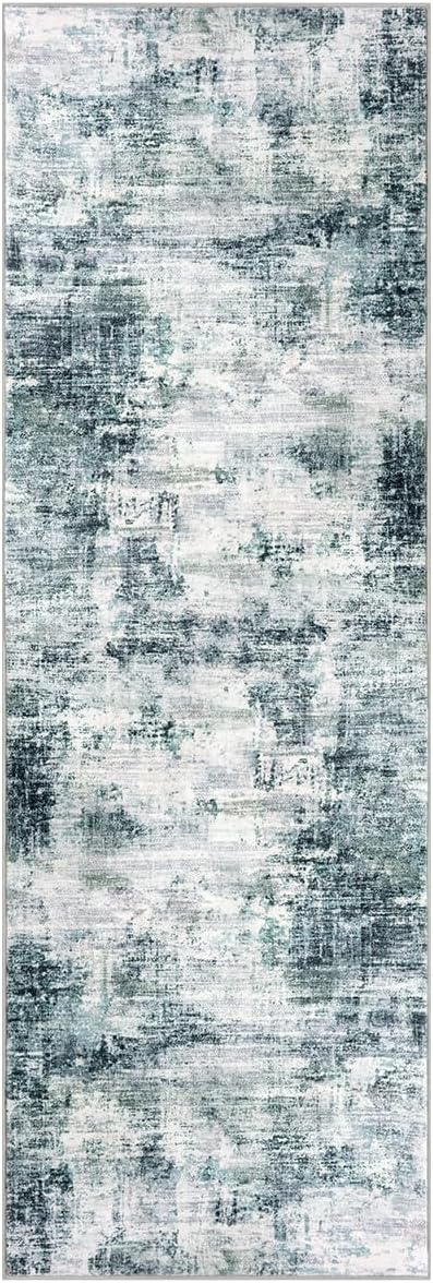 IOHOUZE Abstract Runner Rug 2x6 Ft Washable Runners - Image 9