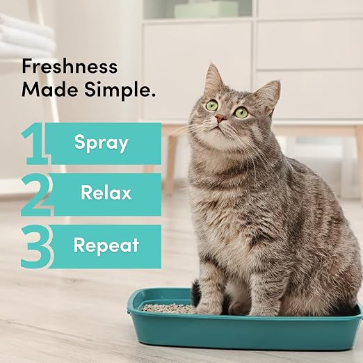 Clean Revolution Cat Litter Deodorizer Spray – 18oz, Probiotic Odor Elimination - Image 4