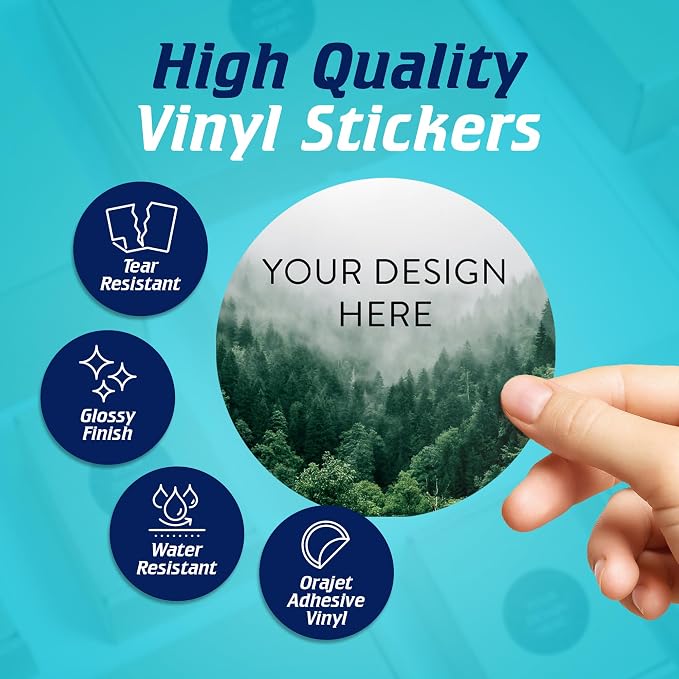 100 Custom Vinyl Stickers - Image 3