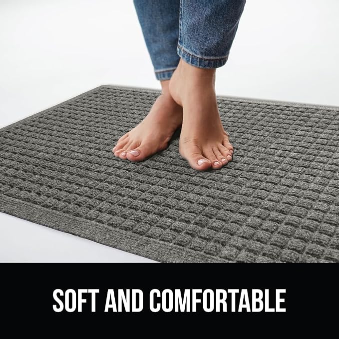 GORILLA GRIP Front Door Mat, Indoor Outdoor Ultra Absorbent HydroAbsorb Doormat - Image 7