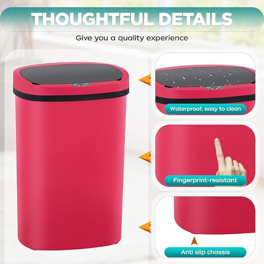 Automatic Motion Sensor Bathroom Trash Can - Image 5