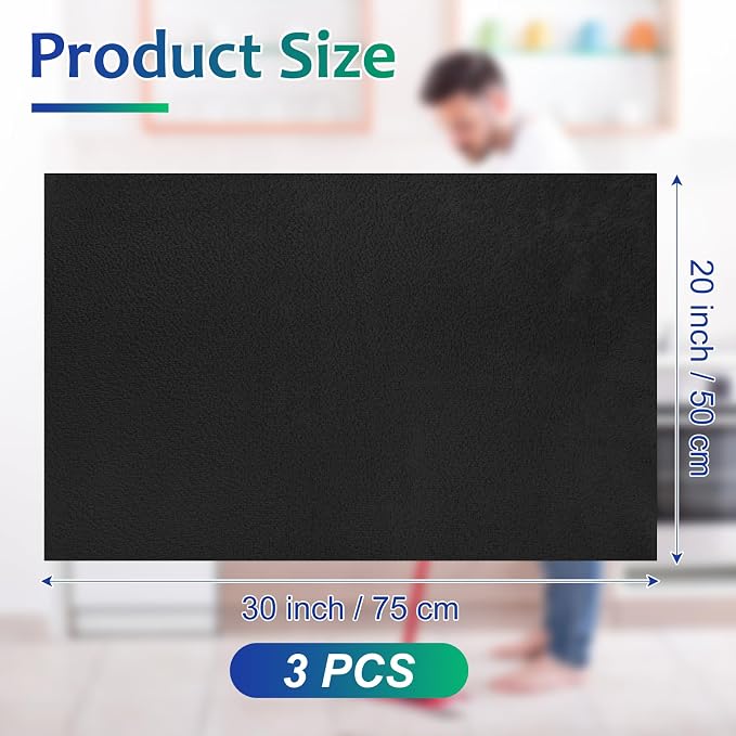 Newwiee 3 Pcs Extra Large Microfiber Cleaning Cloth 30" x 20" Washable Reusable - Image 2
