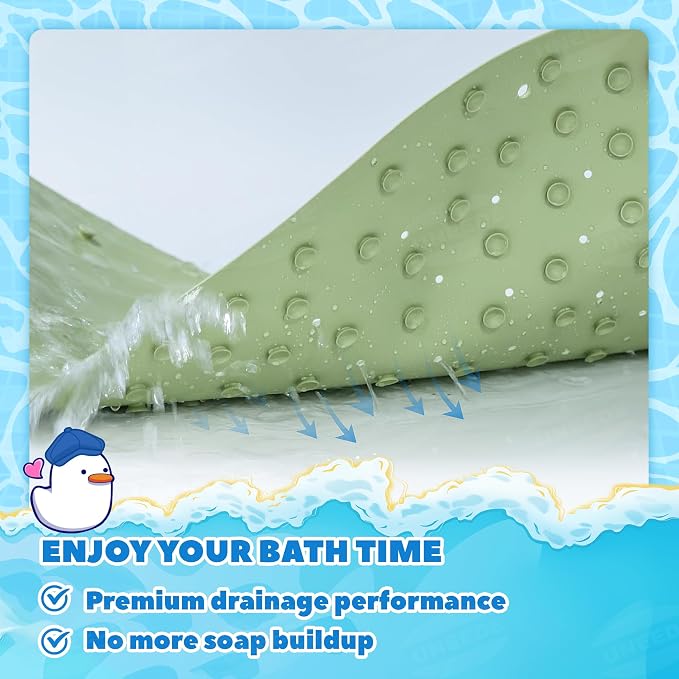 UNEEDE Dinosaur Kids Bathtub Mat - Image 5