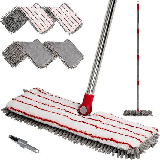 Microfiber Mops for Floor Cleaning, Flat Dust Mop by Unknown