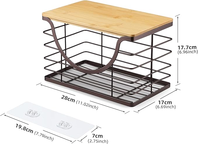 Extra Large Trash Bag Holder Under Sink Stackable Kitchen Storage - Image 7
