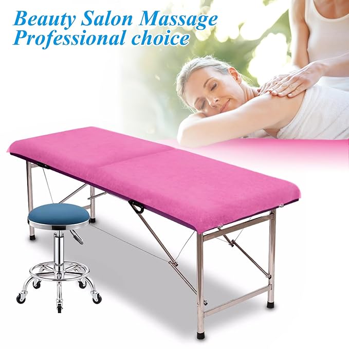 200Pcs Disposable Massage Table Sheets 31.5" x 71" Non-Woven Fabric Bed Covers - Image 3