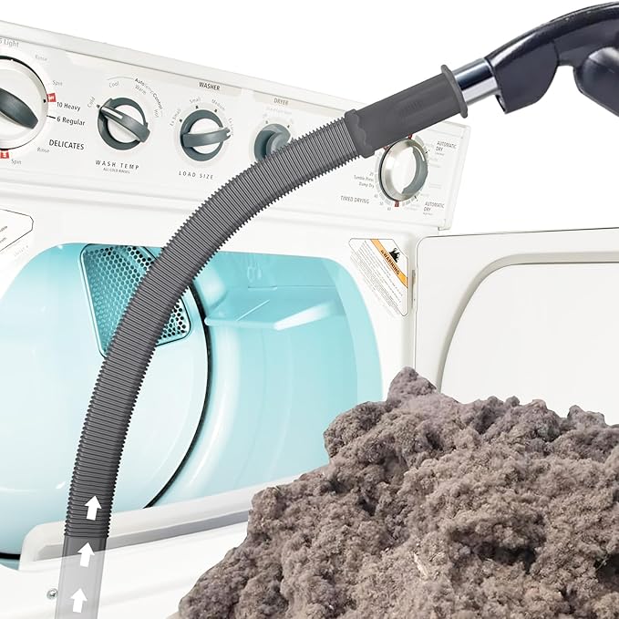 Sealegend Upgrade Dryer Vent Cleaner Kit Vacuum Hose Attachment Compatible by Sealegend