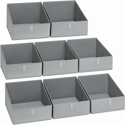 DIMJ Closet Storage Bins 8 Pack by DiMJ
