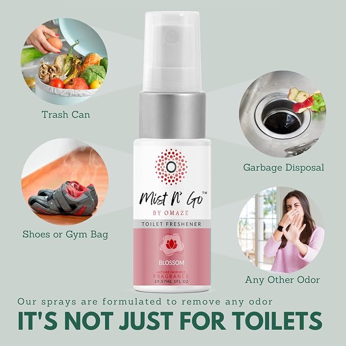 Mist N’ Go by Omaze Travel Bathroom Spray - Image 5