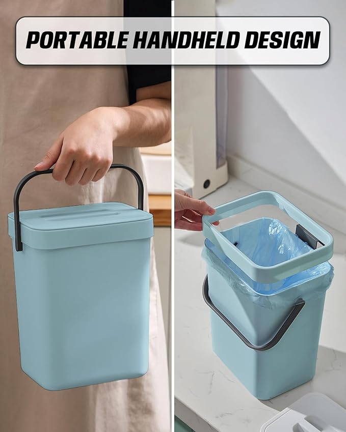 1.3 Gallon Small Trash Can - Image 5