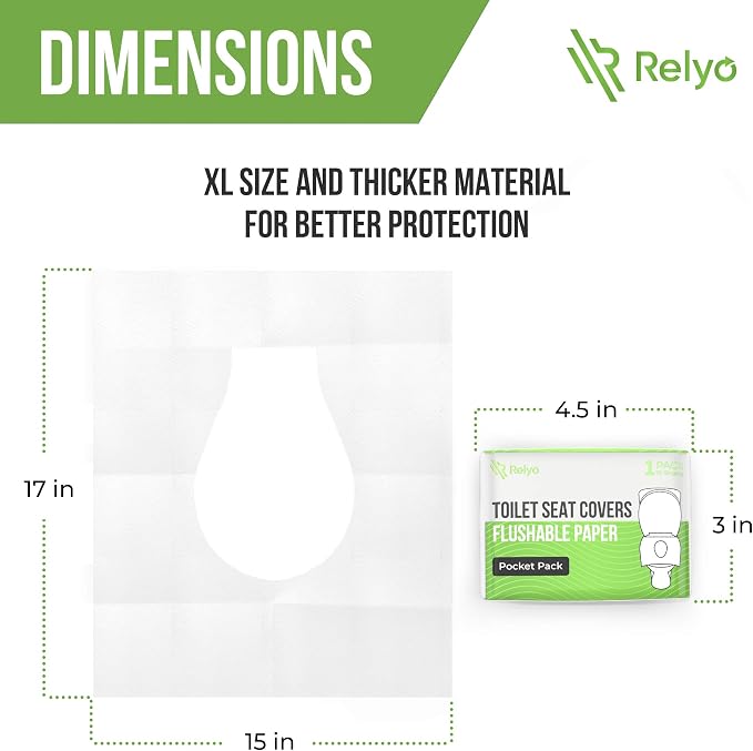 Toilet Seat Cover Paper Flushable - Image 5