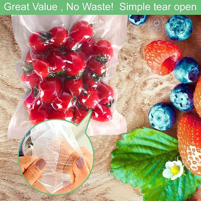 O2frepak 100 Plus Quart 10" x 13" Vacuum Sealer Bags - Image 5