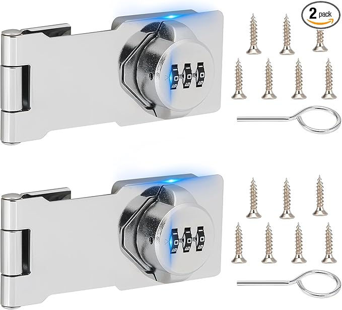 Keyless Cabinet Lock with Combination Code by TOKCKYBL