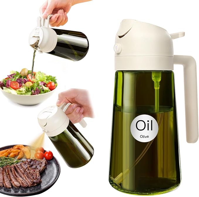 YARRAMATE 16oz/470ml Light-Blocking Dark Oil Sprayer by YARRAMATE