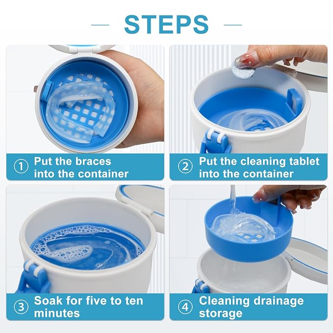 BVN Leak-Proof Denture Bath Cup - Image 4