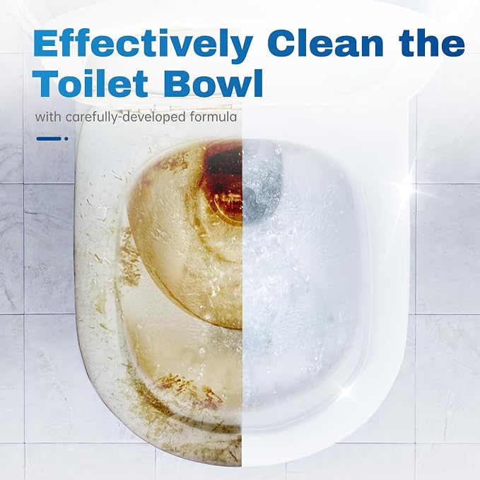 Vacplus Toilet Bowl Cleaner Tablets 30 PACK, Automatic Toilet Bowl Cleaners - Image 3