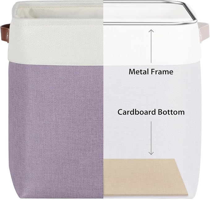Univivi 13 x 13 x13 Cube Storage Baskets Storage Bins
