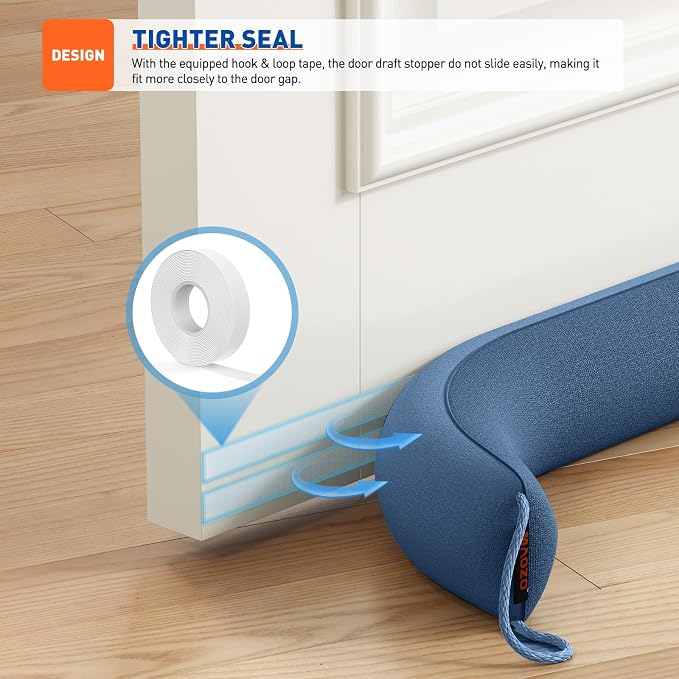 MAGZO Door Draft Stopper, 36 Inch Under Door Draft Blocker Noise Stopper - Image 6