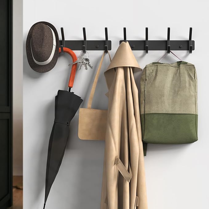 VAEHOLD Wall Hooks, Heavy Duty Aluminum Towel Hooks - Image 6