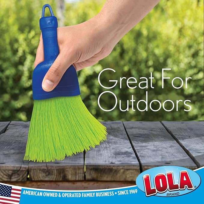LOLA Whisk Broom, Hand Brush, 6 Pack, Durable Bristles, Whisks Away Dirt & - Image 4