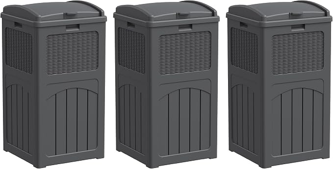 Greesum 33 Gallon Outdoor Trash Can by BuynowfromGreesum