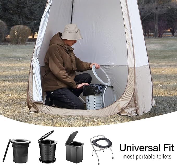TRIPTIPS Biodegradable Portable Toilet Bags 8 Gallon｜40 Count Camping Toilet - Image 4