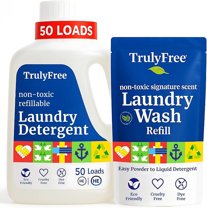 Truly Free Natural Laundry Detergent by TrulyFreeHome