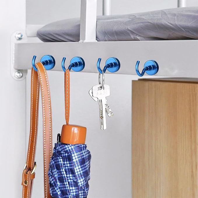MIKEDE Magnetic Hooks Heavy Duty, 28LB+ Strong Magnets - Image 7