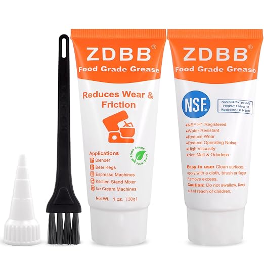 Food Grade Grease Lubricant for Kitchenaid Mixer NSF H1 Food Service Equipment by ZDBB