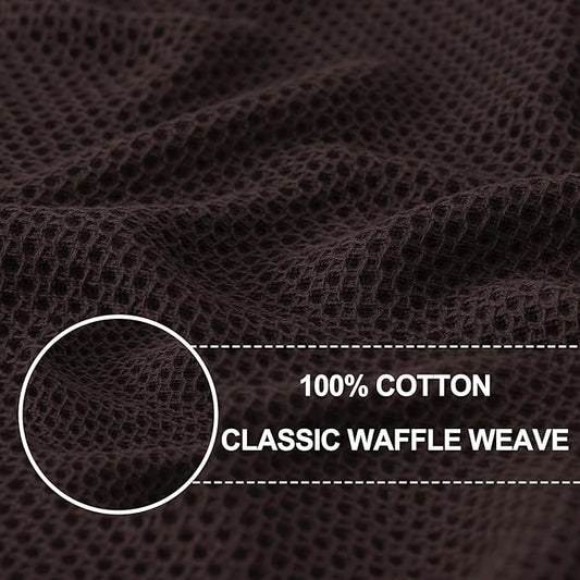 Homaxy 100% Cotton Waffle Weave Kitchen Dish Cloths, Ultra Soft Absorbent Quick - Image 2