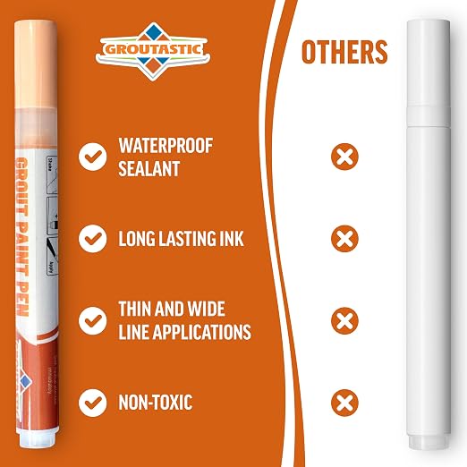 Grout Pen Light Beige – Tile Grout Colorant & Sealer Pen - Image 6