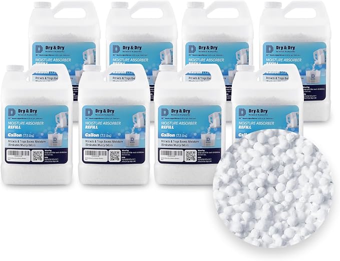 Dry & Dry Moisture Absorbers Refill Beads by DryDry