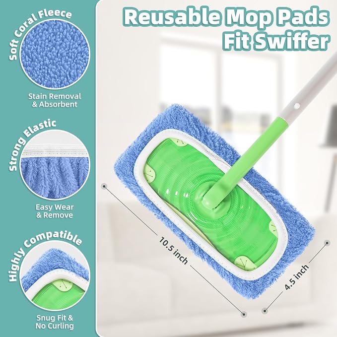 Reusable Mop Pads Compatible - Image 3