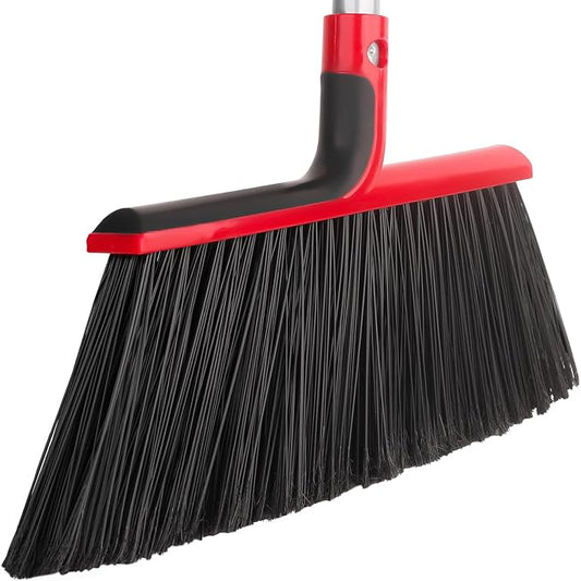 Angle Broom with 58″ Long Handle – 14″ Wide Stiff Bristles by Meijubolstrivetomakeyourlifeeasier