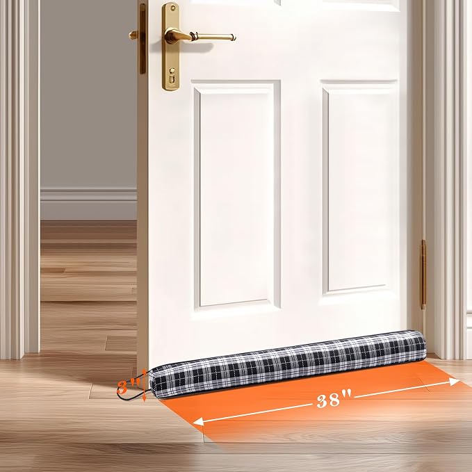 Sunolga 38" Door Draft Stopper Blocks Hot and Cold Air - Image 5
