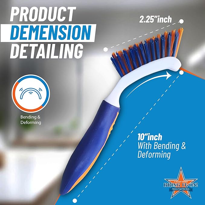 Bring It On Grout Cleaning Brush – Crevice Cleaning Brush - Image 4