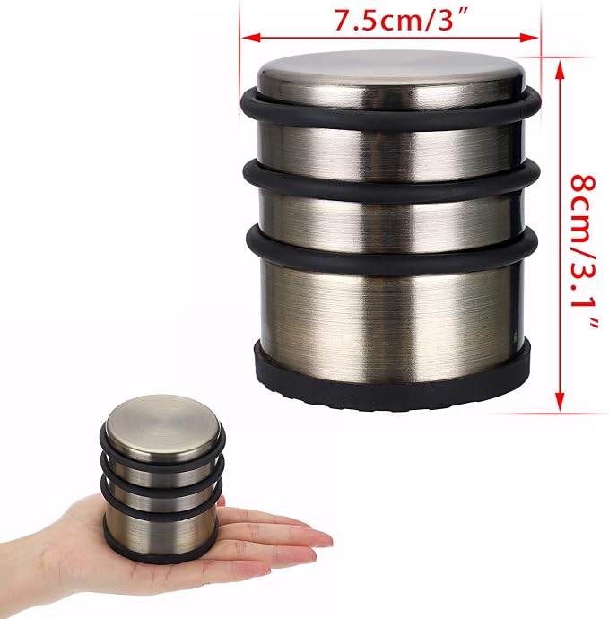 Sumnacon Heavy Duty Floor Door Stopper No Drill - Image 3