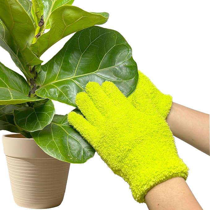 Microfiber Gloves For Plant Dusting by HejVulkan