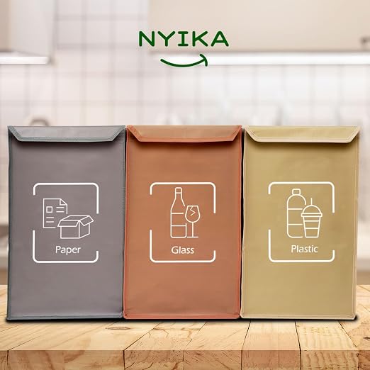 NYIKA - Recycling Organizer - Reusable Recycling Bags - Recycling Sorter - - Image 7